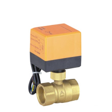 brass electric ball valve